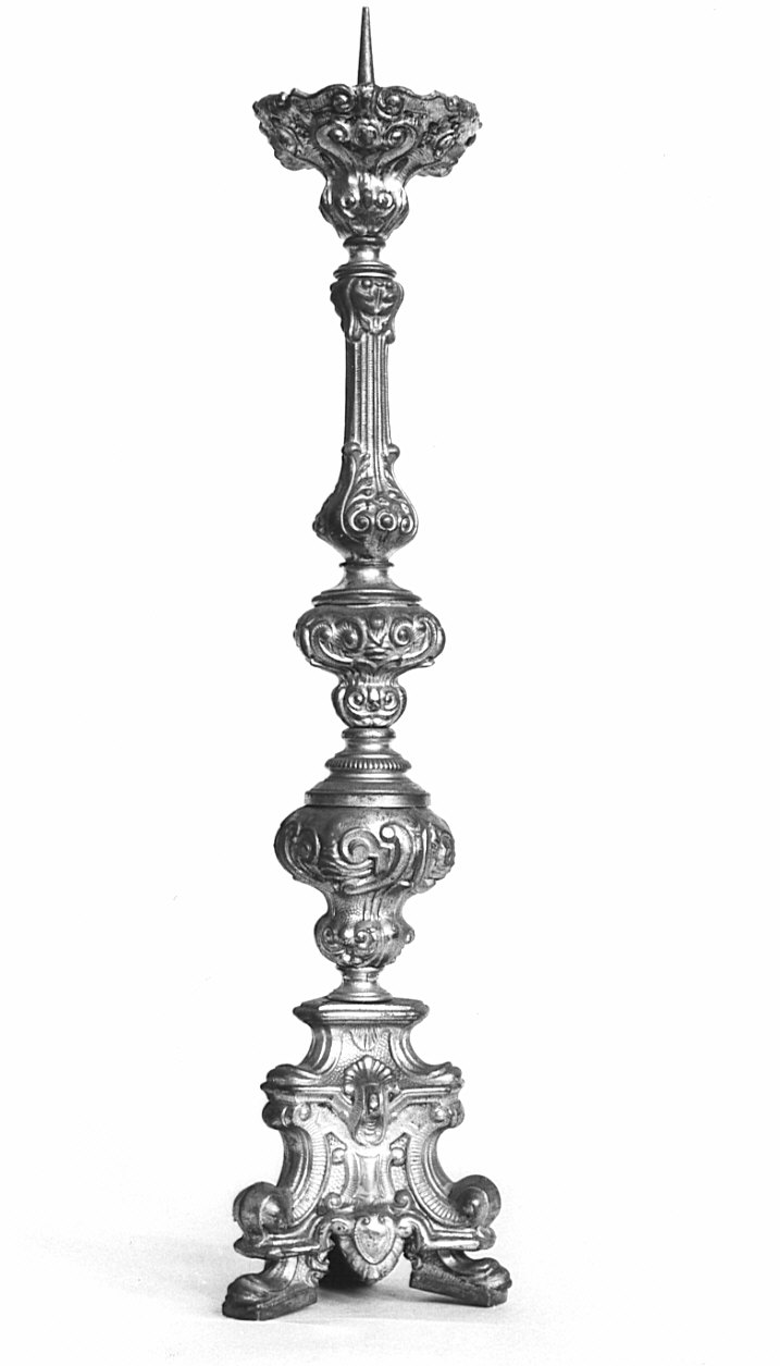 candeliere, serie - bottega lombarda (inizio sec. XIX)