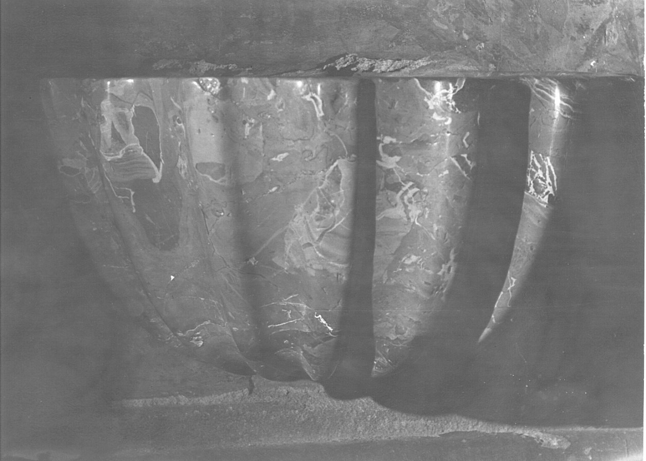 acquasantiera da parete, coppia - bottega lombarda (sec. XIX)