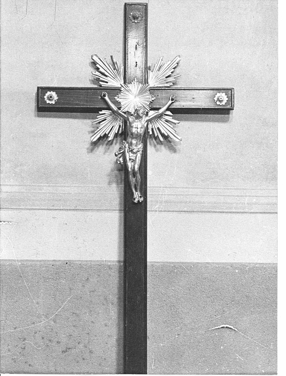 croce, opera isolata - bottega lombarda (sec. XIX)