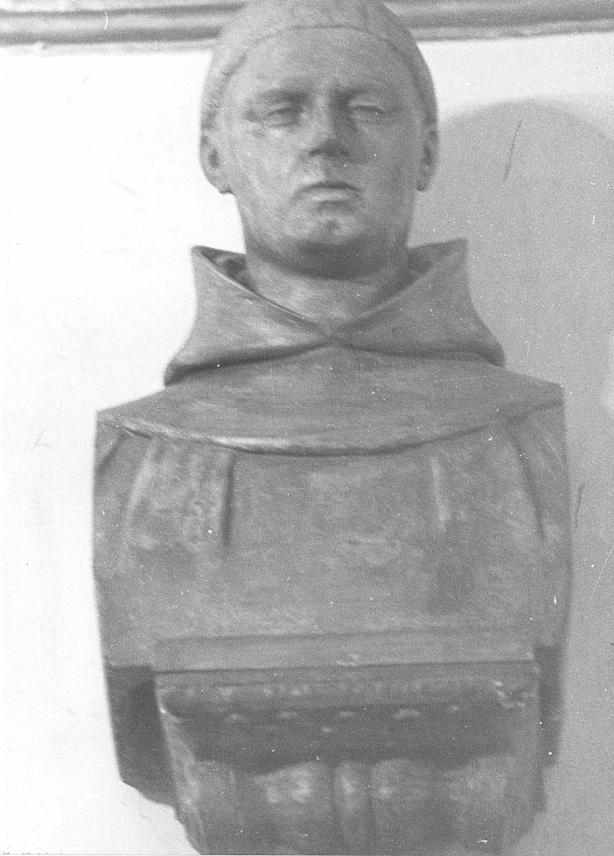 busto di frate (scultura, opera isolata) - bottega lombarda (sec. XVIII)