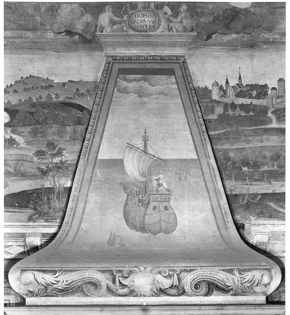 Vascello del Medeghino (dipinto, opera isolata) - ambito lombardo (sec. XVI)
