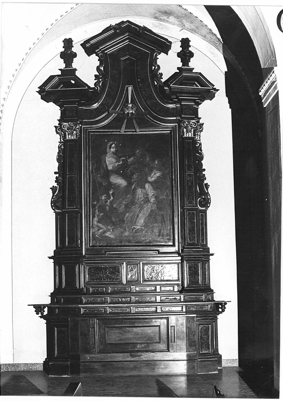 altare, complesso decorativo di Fra Francesco da Cedrate (e aiuti) (inizio sec. XVIII)