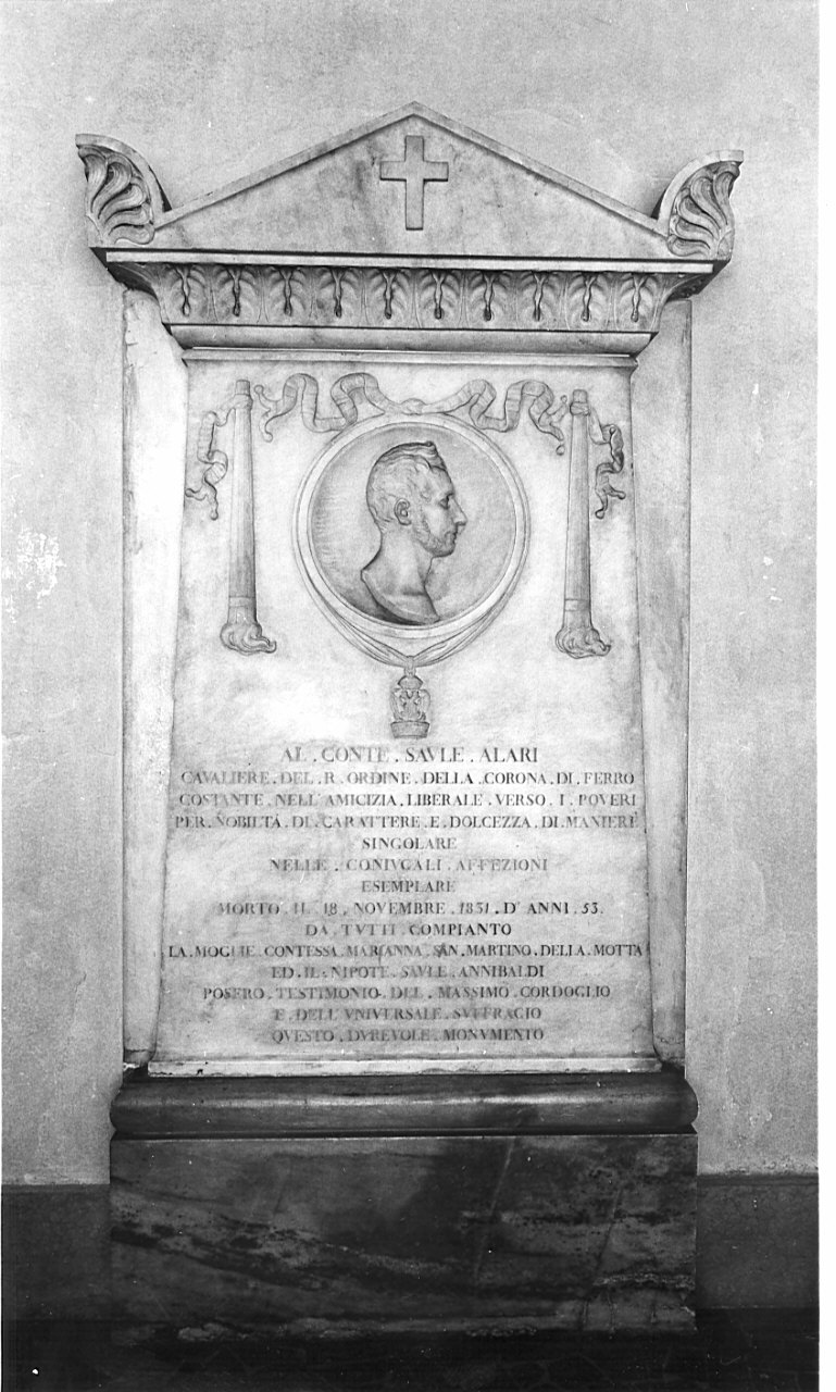 monumento funebre, opera isolata - bottega lombarda (sec. XIX)
