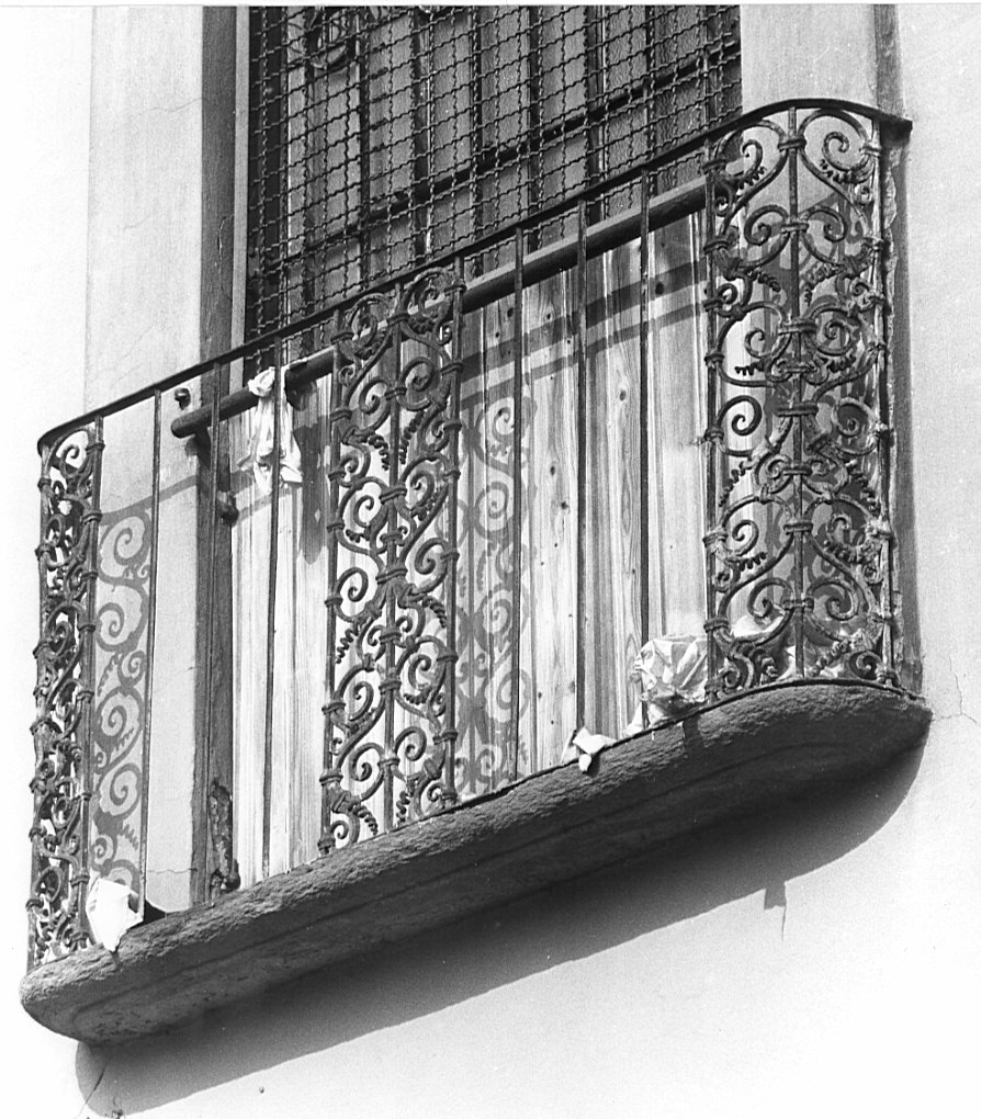 balcone, serie - bottega lombarda (sec. XIX)