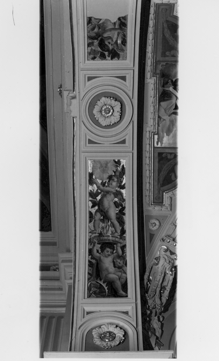 putti (decorazione pittorica, elemento d'insieme) di Turri Mosè, Turri Daniele, Turri Elia (fine sec. XIX)