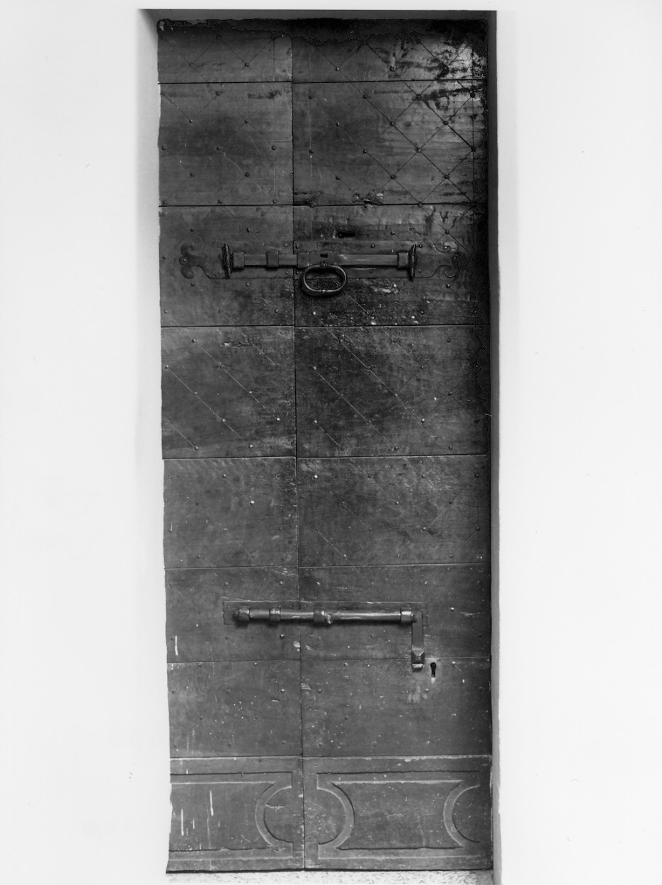 porta, opera isolata - bottega lombarda (sec. XVII)