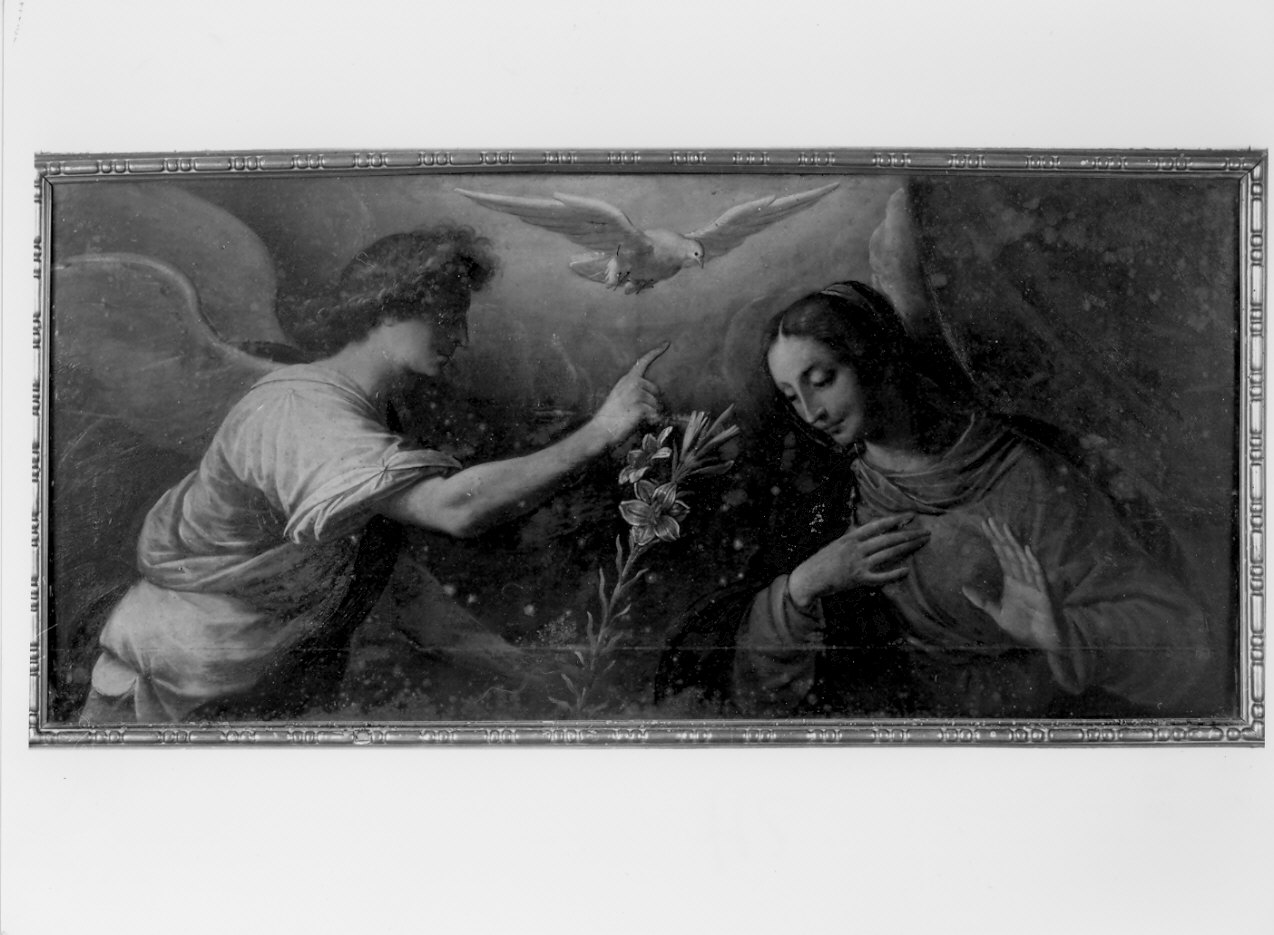 Annunciazione (dipinto, opera isolata) - ambito lombardo (sec. XVII)