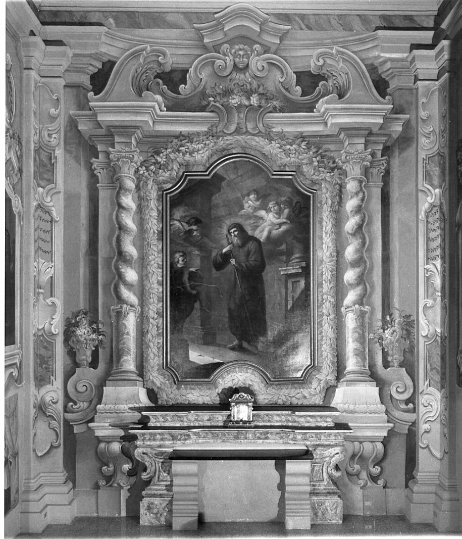 finta ancona (dipinto, elemento d'insieme) - ambito lombardo (sec. XVIII)