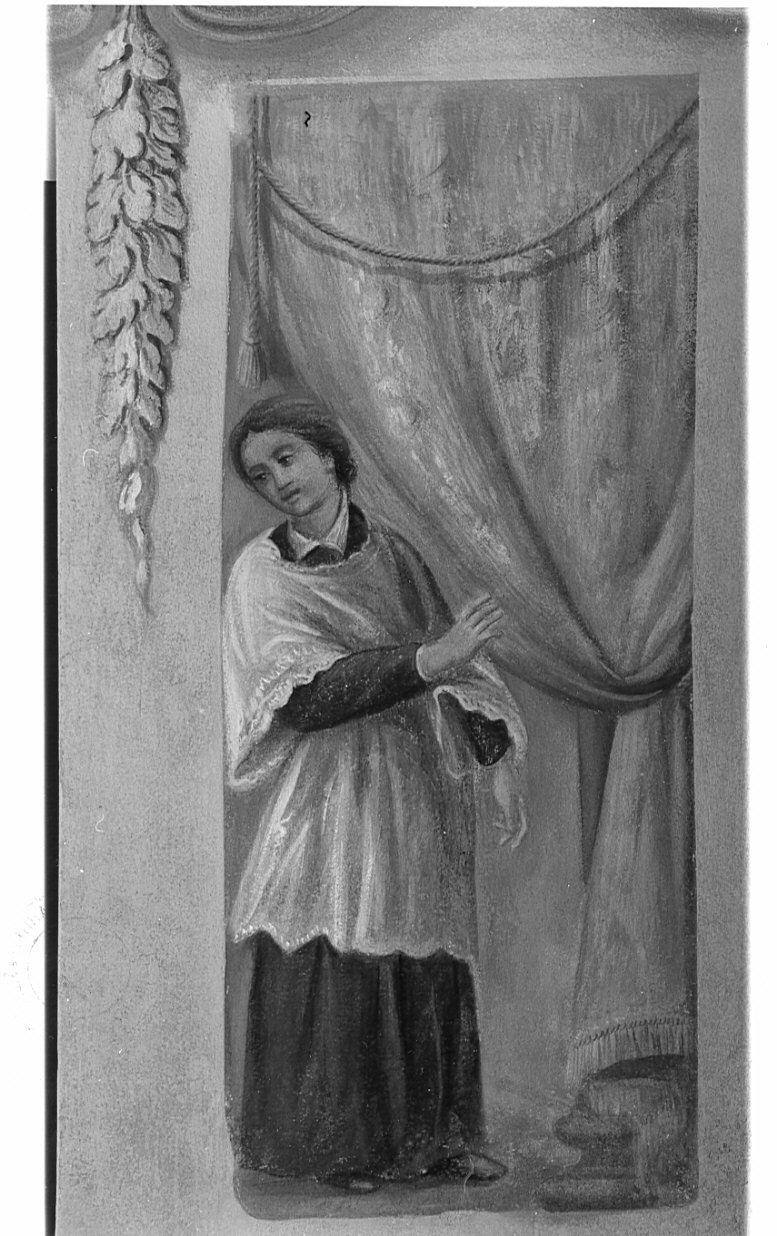 chierico (dipinto, opera isolata) - ambito lombardo (sec. XIX)