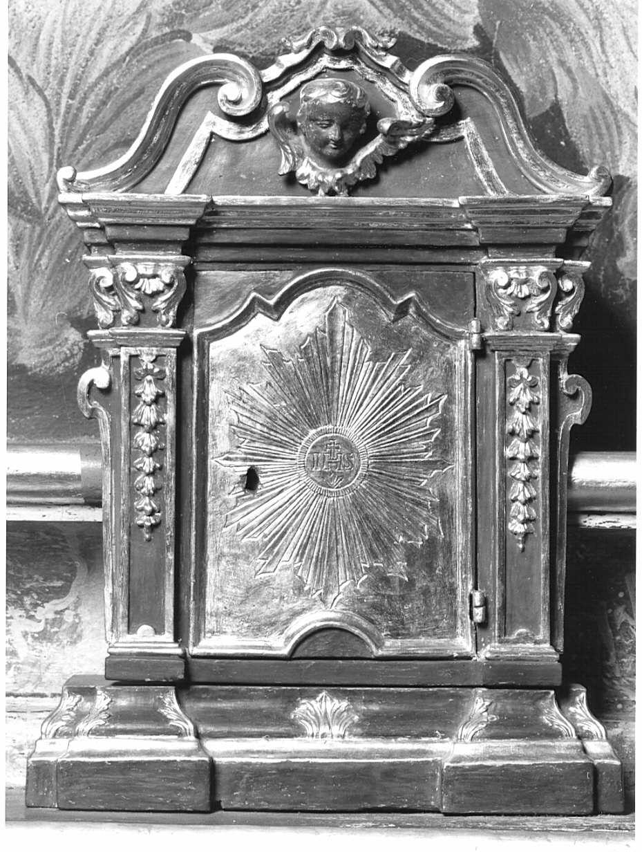 tabernacolo, opera isolata - bottega lombarda (inizio sec. XVIII)