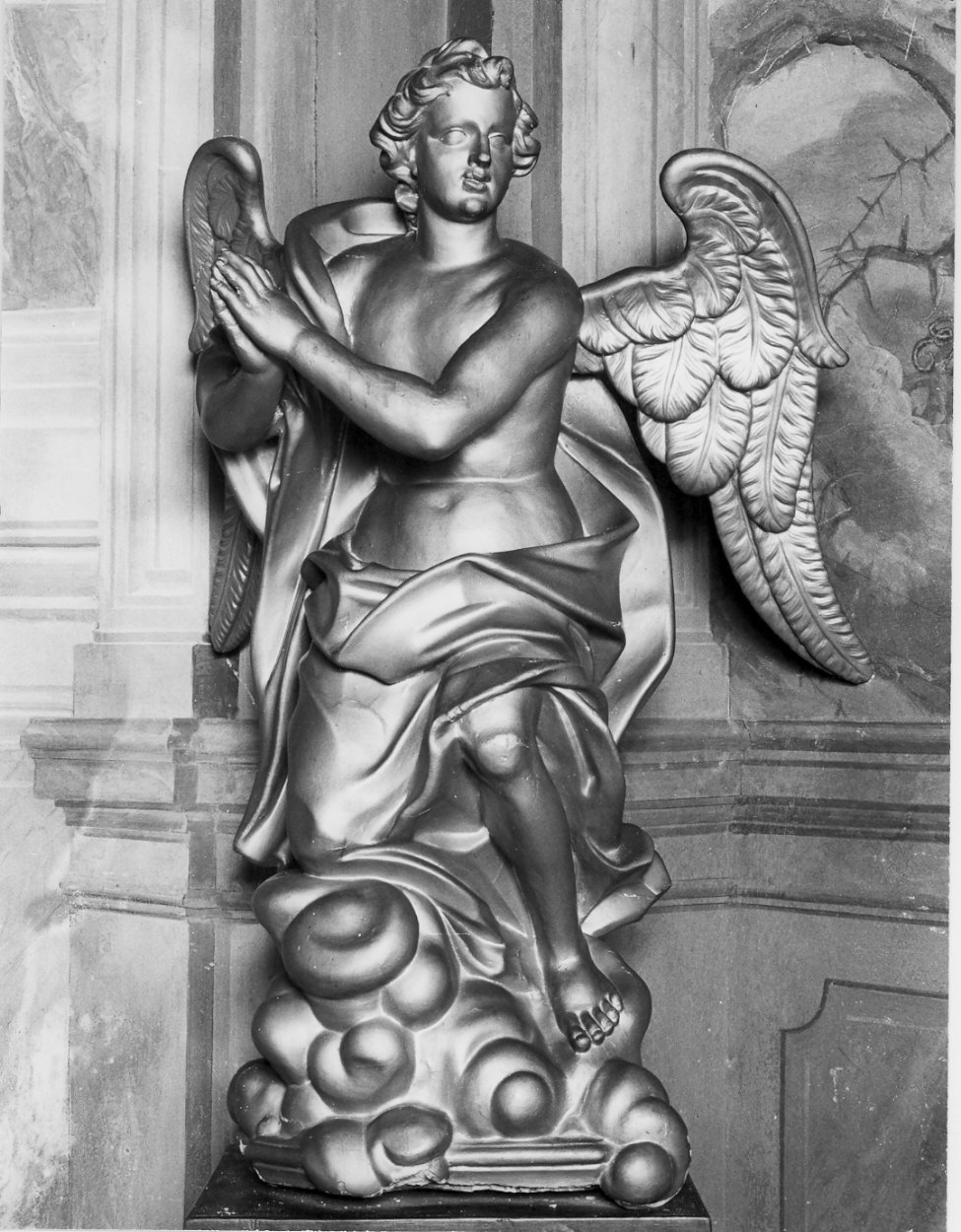 angeli (statua, coppia) - bottega lombarda (sec. XVIII)