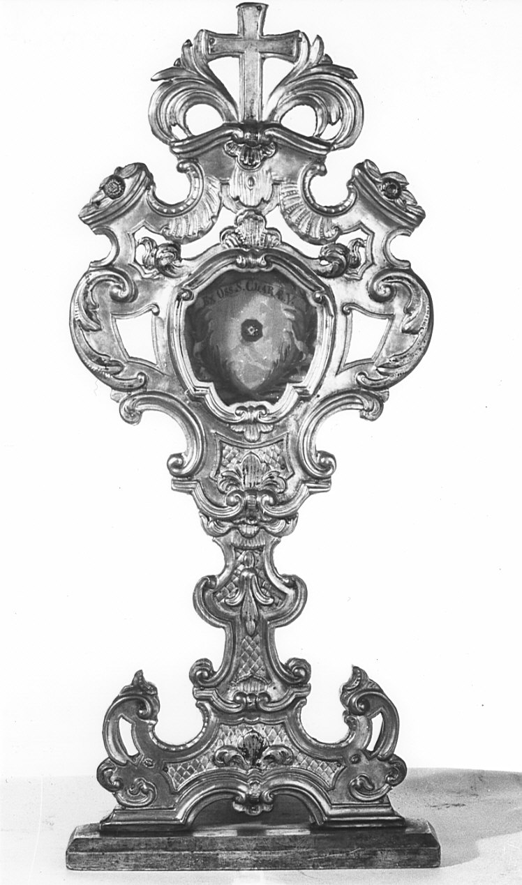 reliquiario - a ostensorio, serie - bottega lombarda (sec. XIX)