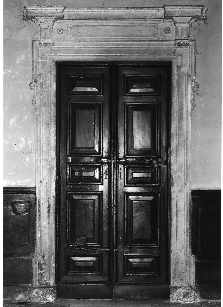 porta, coppia - bottega lombarda (prima metà sec. XVII)