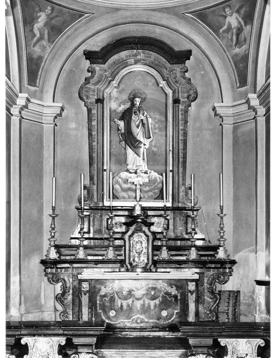 altare, complesso decorativo - bottega lombarda (sec. XVIII)
