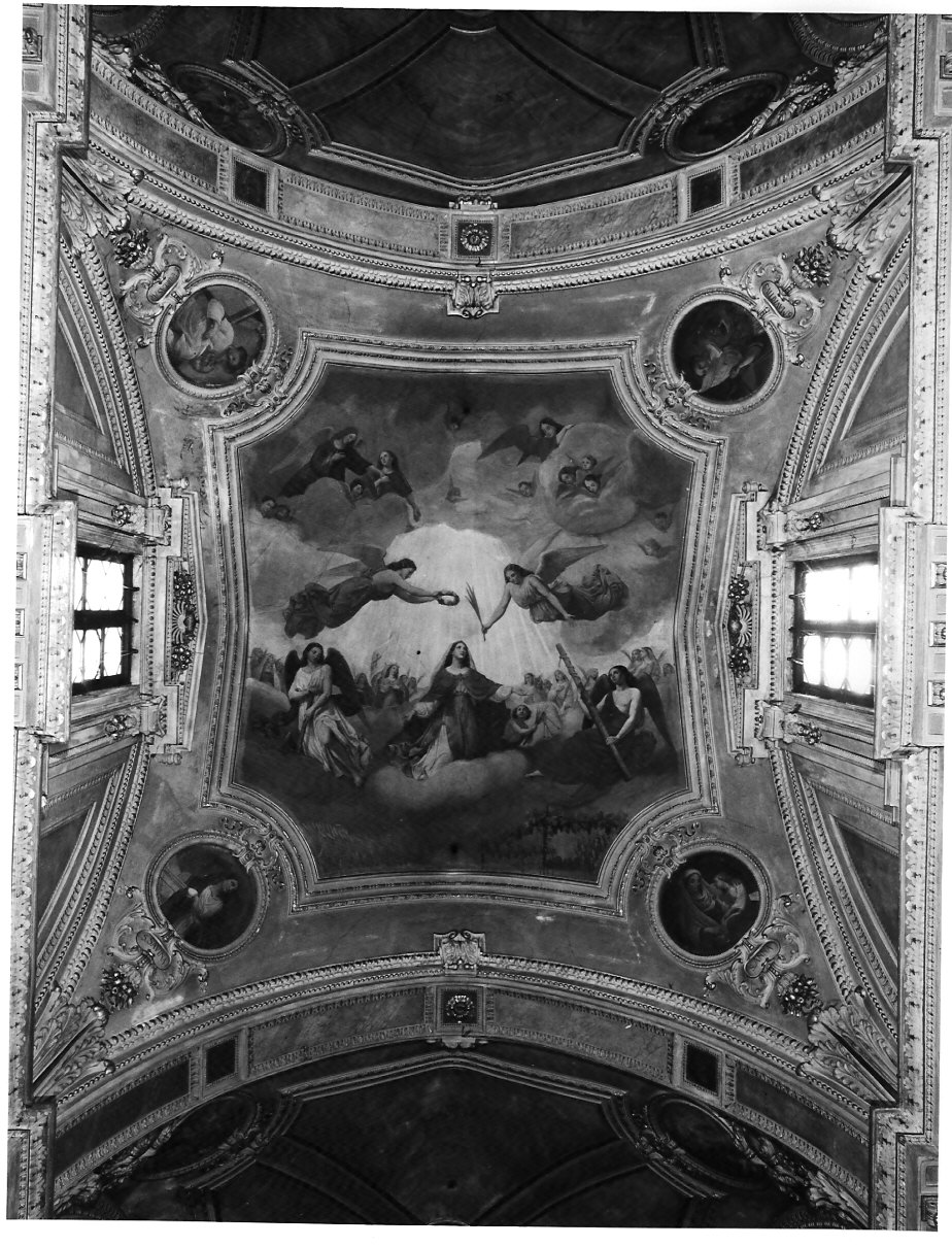 decorazione plastico-pittorica, complesso decorativo di Barabini Gaetano (attribuito), Comolli Luigi (attribuito) (sec. XIX, sec. XX)