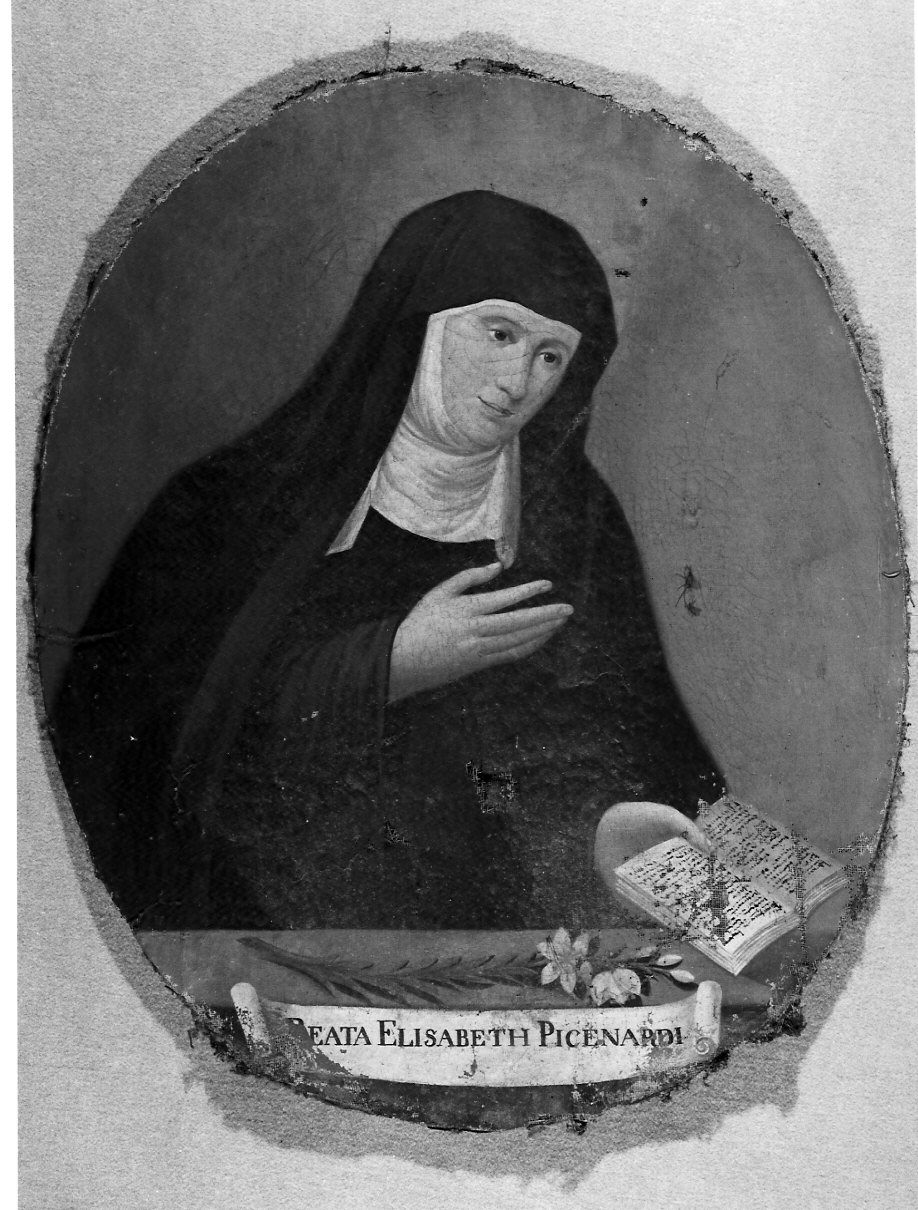 Beata Elisabetta Picenardi, ritratto di donna (dipinto, opera isolata) - ambito lombardo (seconda metà sec. XVII)