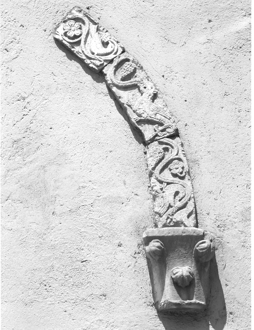 rilievo, frammento - bottega lombarda (sec. XII)