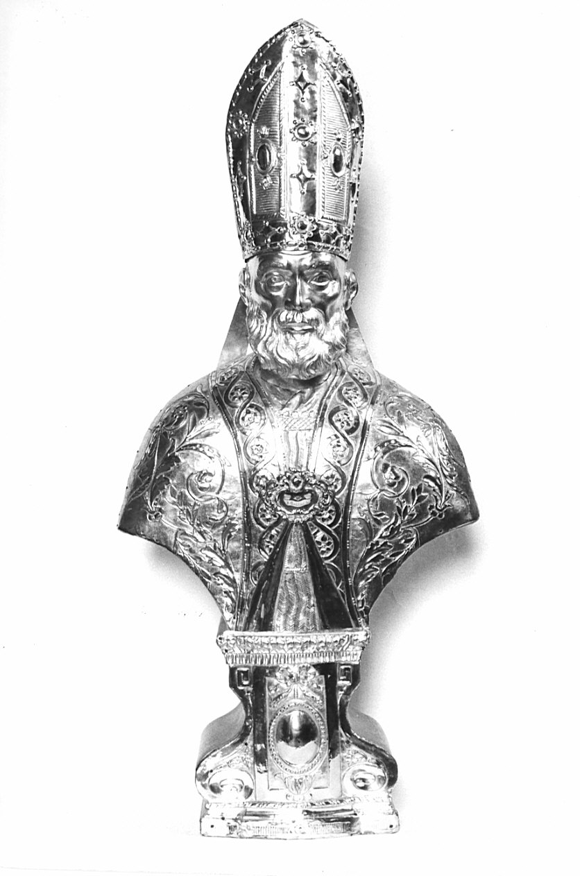 San Galdino (reliquiario - a busto) - bottega lombarda (sec. XIX)