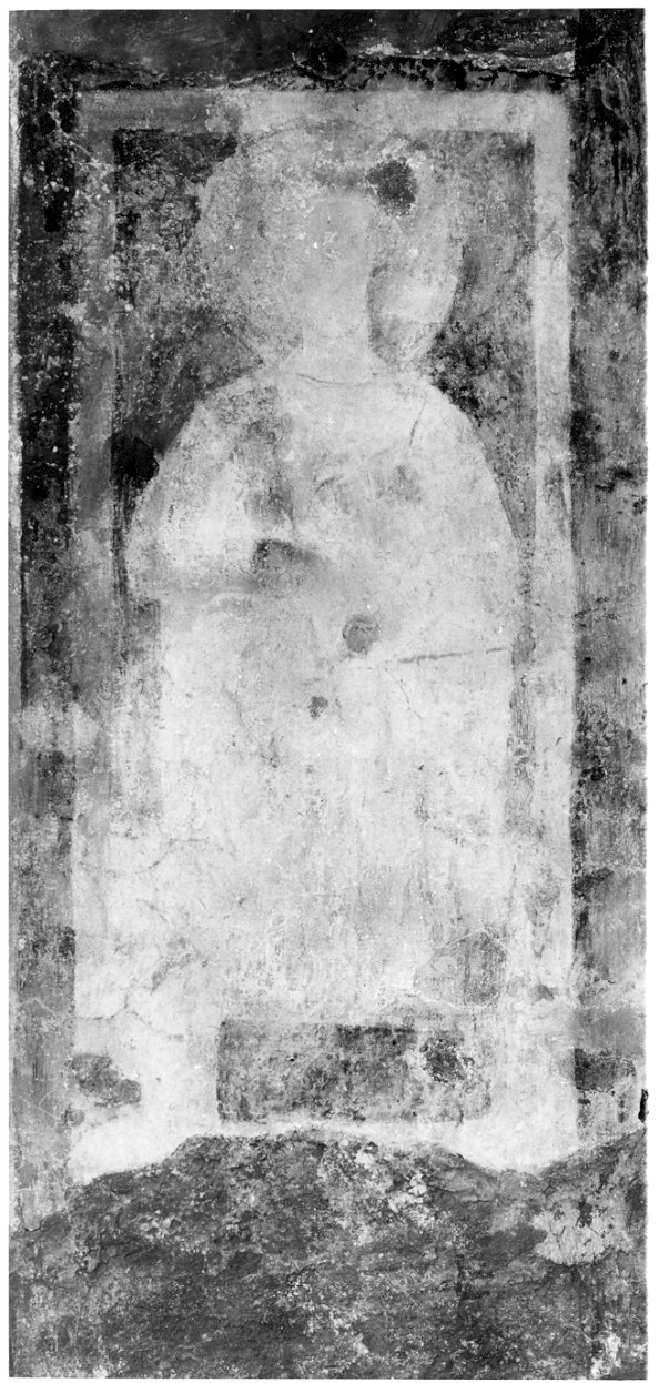 santa (dipinto, opera isolata) - ambito lombardo (sec. XI)
