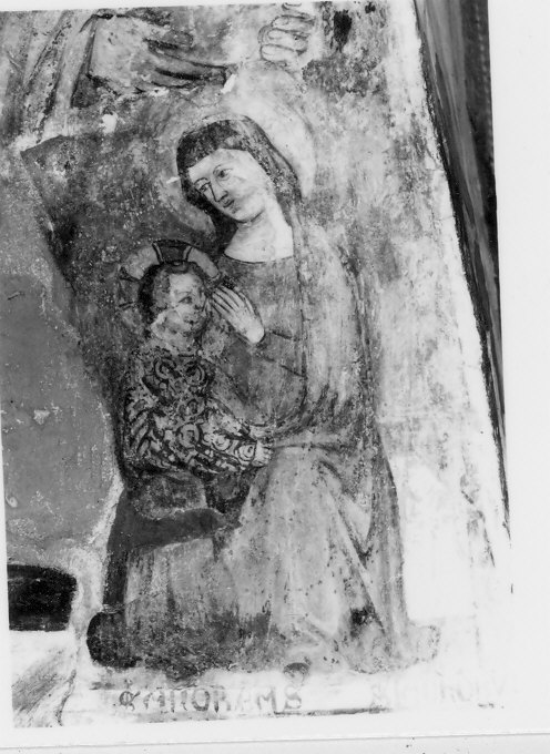 Madonna con Bambino (dipinto, opera isolata) - ambito lombardo (sec. XIV)