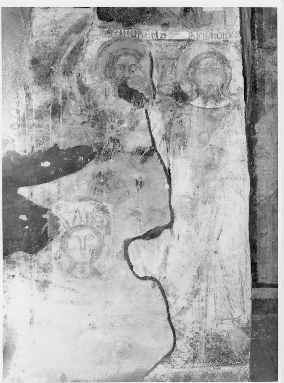 Santi Simone e Giacomo (dipinto, opera isolata) - ambito lombardo (sec. XIV)