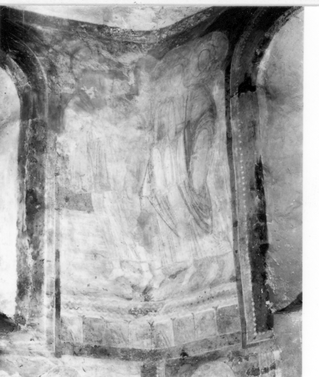 angeli (decorazione pittorica, opera isolata) - ambito lombardo (sec. XI)