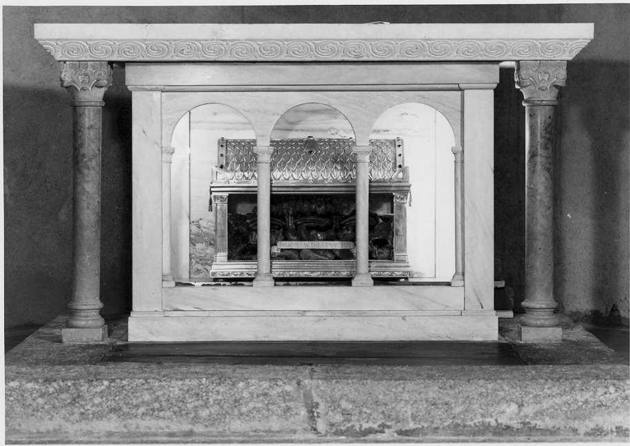 altare, complesso decorativo - bottega italiana (sec. XIX, sec. XX)