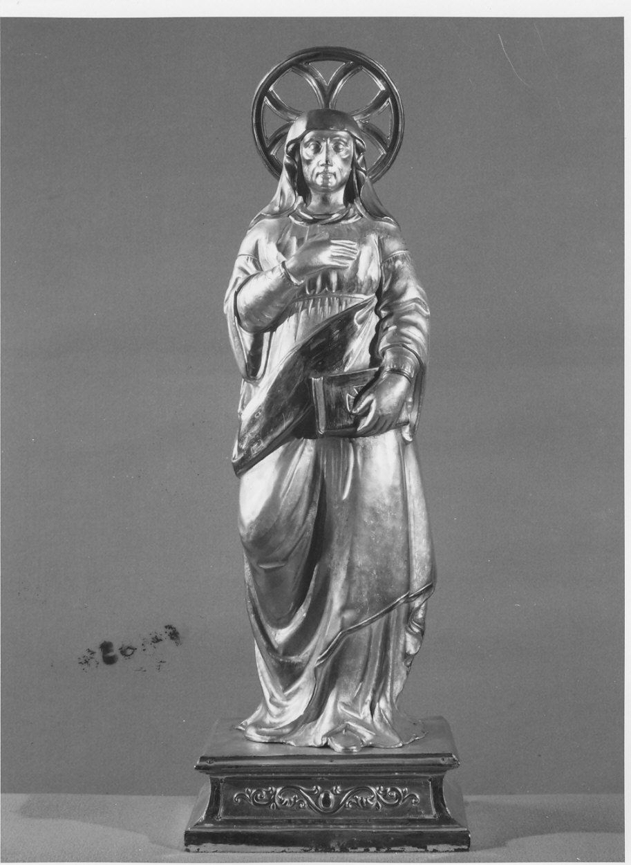 Sant'Anna (statua, opera isolata) - bottega italiana (metà sec. XIX)