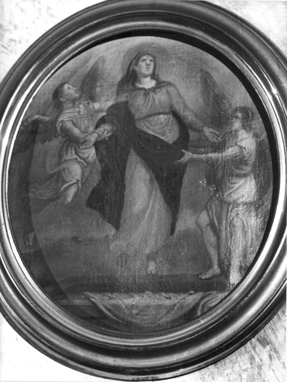 assunzione della Madonna (dipinto, elemento d'insieme) - ambito lombardo (secc. XVI/ XVII)