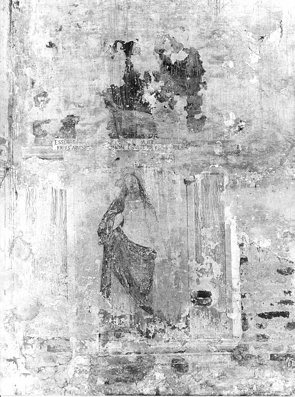 Santi (dipinto, frammento) - ambito lombardo (fine/inizio secc. XV/ XVI)