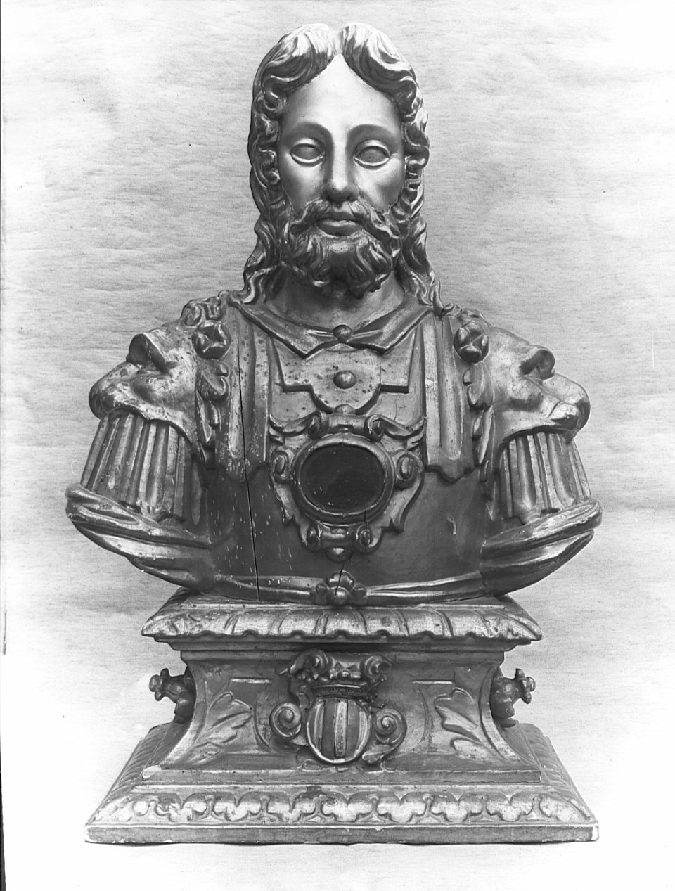 Sant'Antonio Martire (reliquiario - a busto, opera isolata) - bottega italiana (fine/inizio secc. XVII/ XVIII)