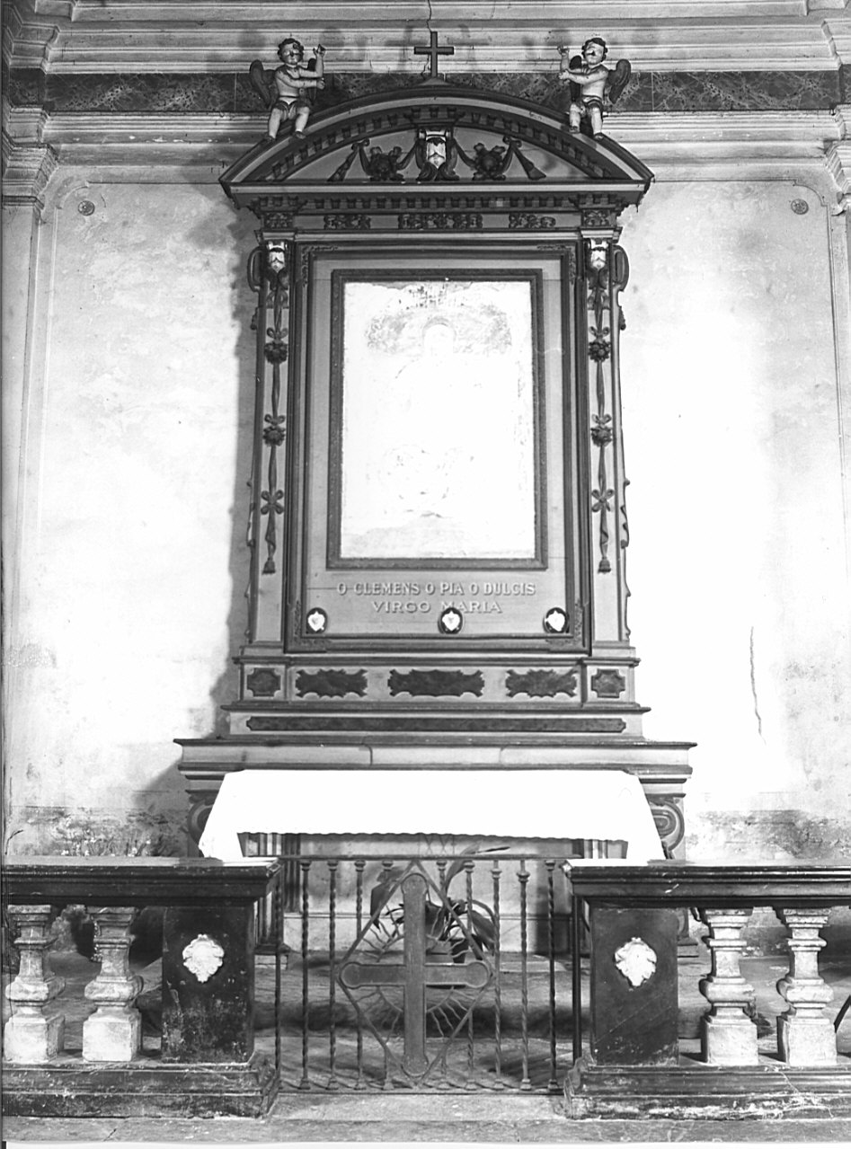 altare, opera isolata - bottega italiana (sec. XVII)