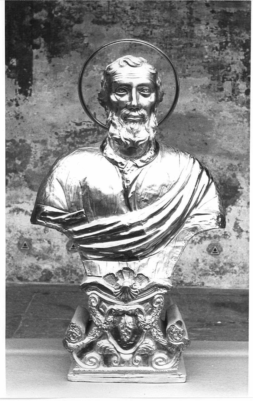 Santo (reliquiario - a busto, opera isolata) - bottega lombarda (seconda metà sec. XVIII)