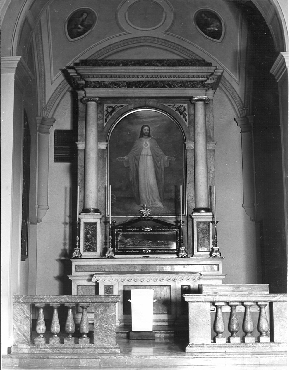 altare, complesso decorativo di Bottiggi Lodovico (attribuito) (sec. XIX)