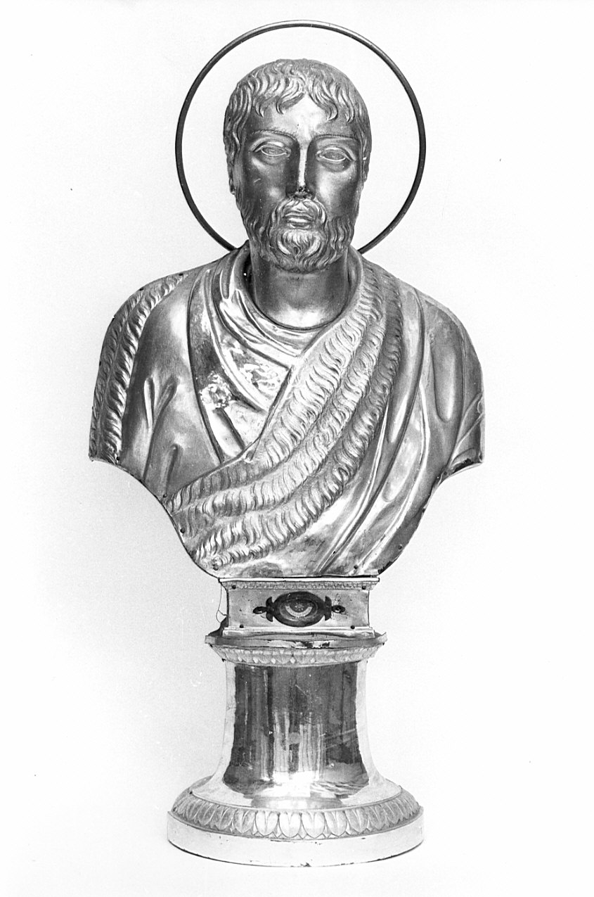 San Giovanni Battista (reliquiario - a busto, opera isolata) - bottega lombarda (sec. XIX)