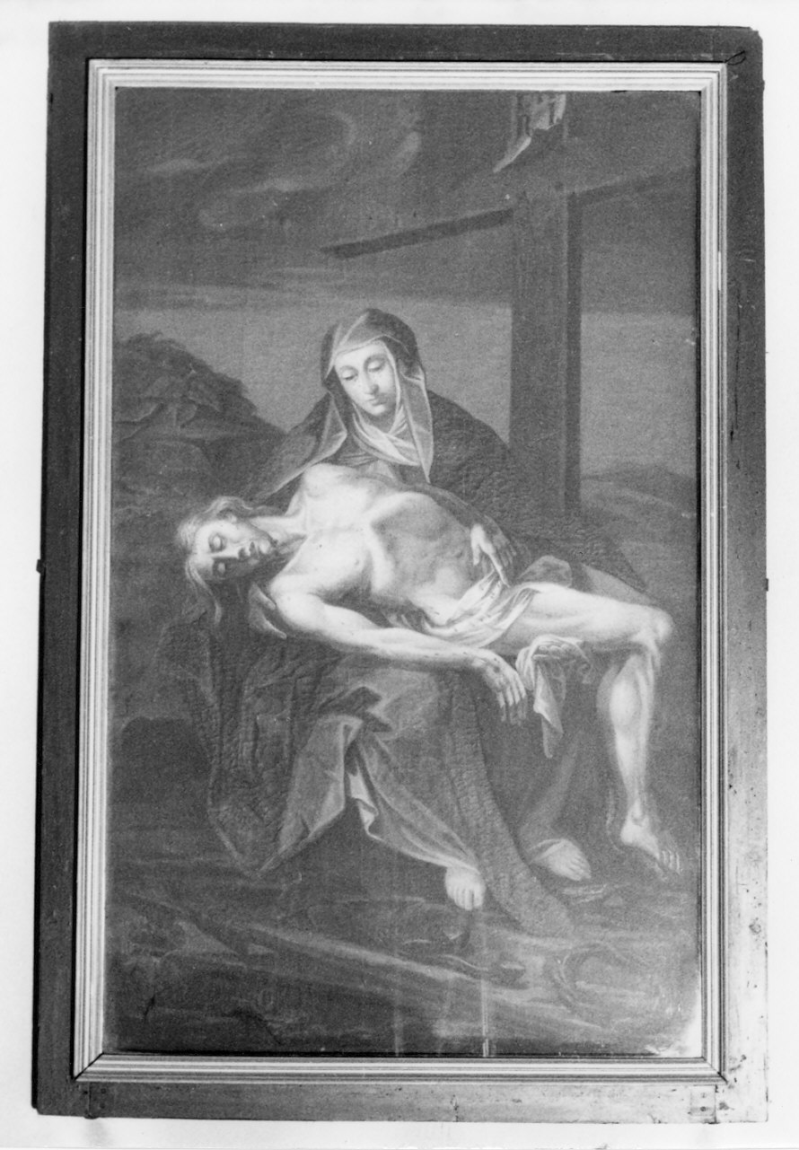 Pietà (dipinto) - ambito lombardo (sec. XIX)