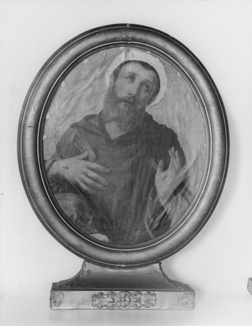 San Francesco d'Assisi (dipinto, opera isolata) - ambito lombardo (sec. XIX)