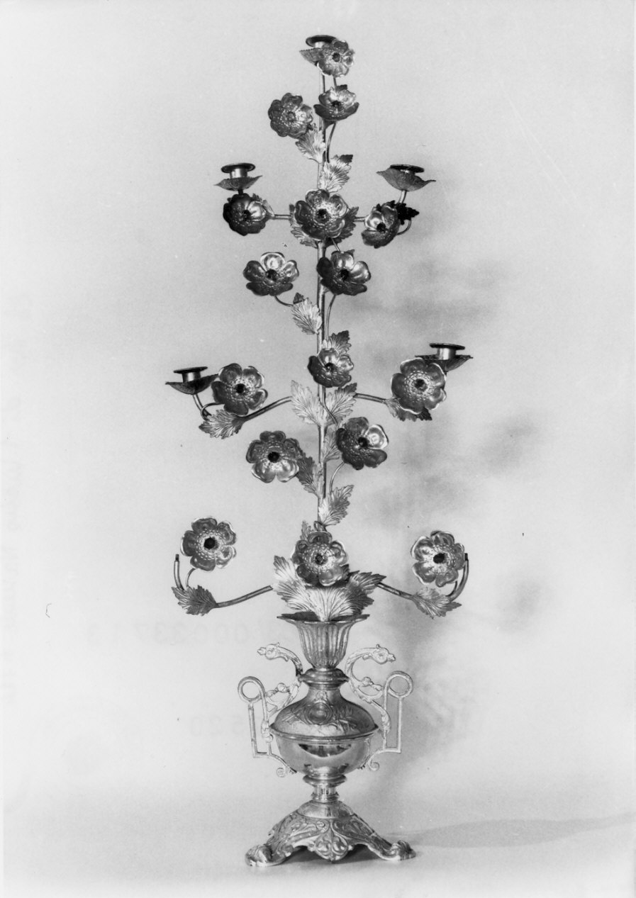 candelabro - bottega lombarda (sec. XX)
