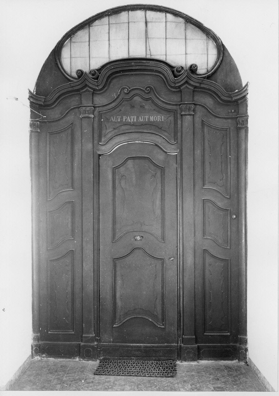 porta, opera isolata - bottega lombarda (sec. XVIII)