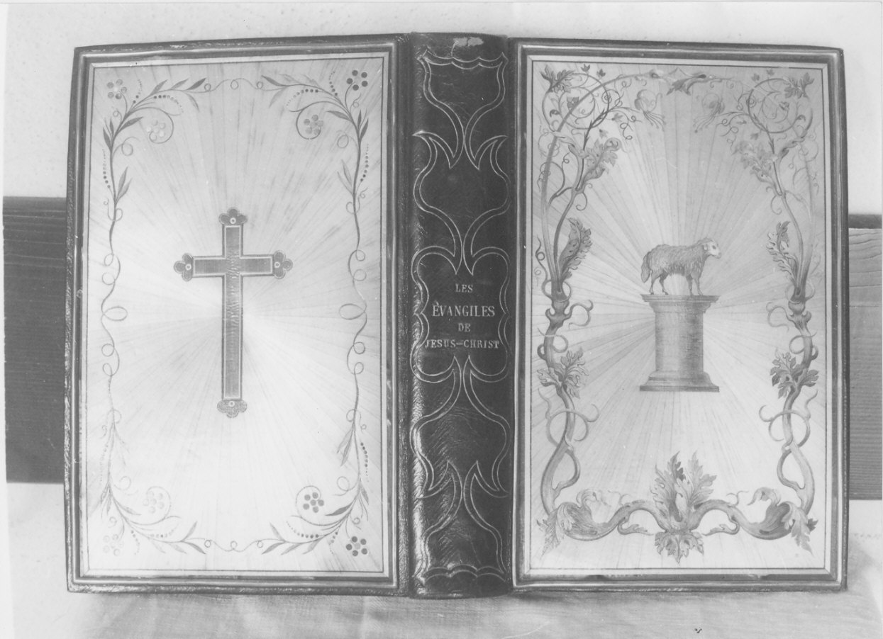 coperta di libro liturgico, opera isolata - bottega lombarda (sec. XIX)