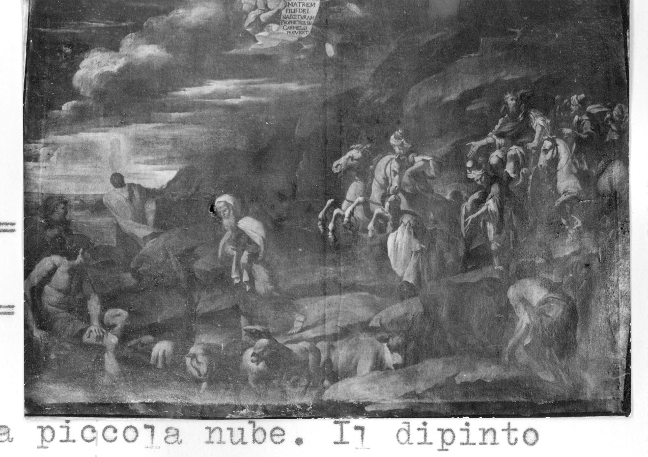 episodi della vita di Elia (dipinto, opera isolata) - ambito lombardo (secc. XVII/ XVIII)