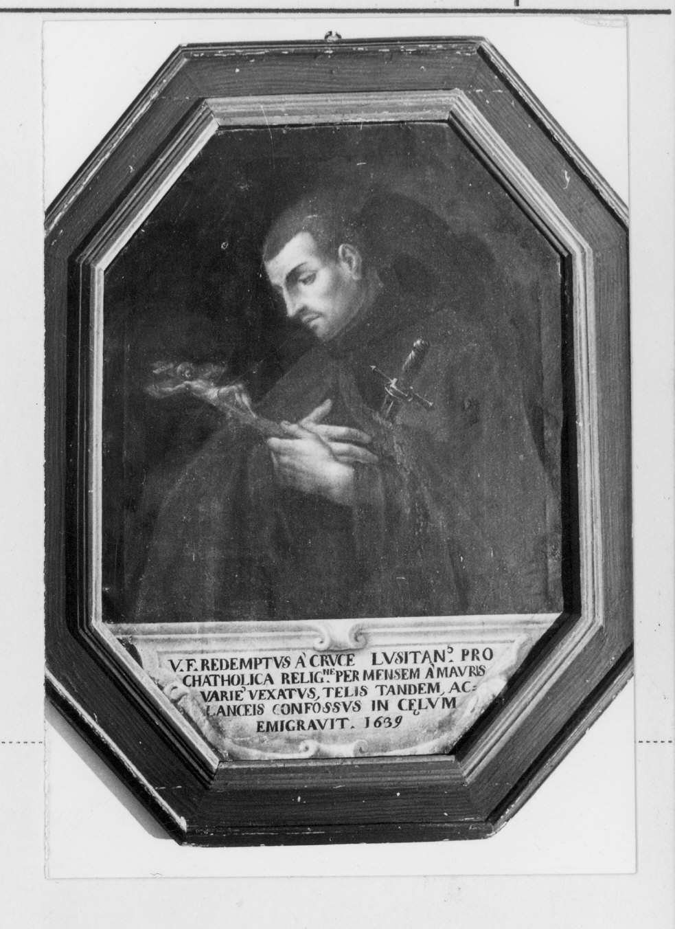 ritratto del Venerabile Frate Redento della Croce (dipinto, opera isolata) - ambito lombardo (sec. XVII)