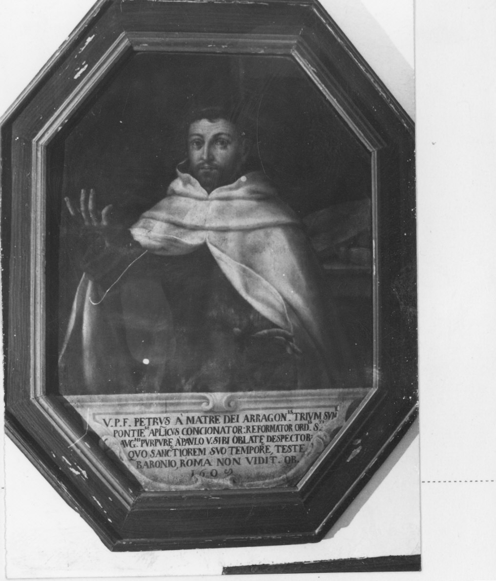 ritratto del Venerabile Padre Frate Pietro della Madre di Dio (dipinto, opera isolata) - ambito lombardo (sec. XVII)