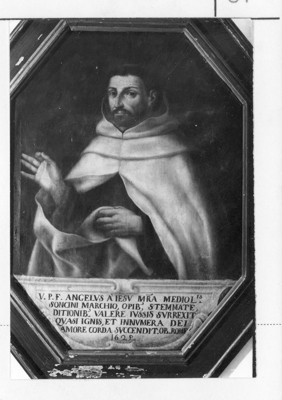 ritratto del Venerabile Padre Frate Angelo di Gesù Maria (dipinto, opera isolata) - ambito lombardo (sec. XVII)