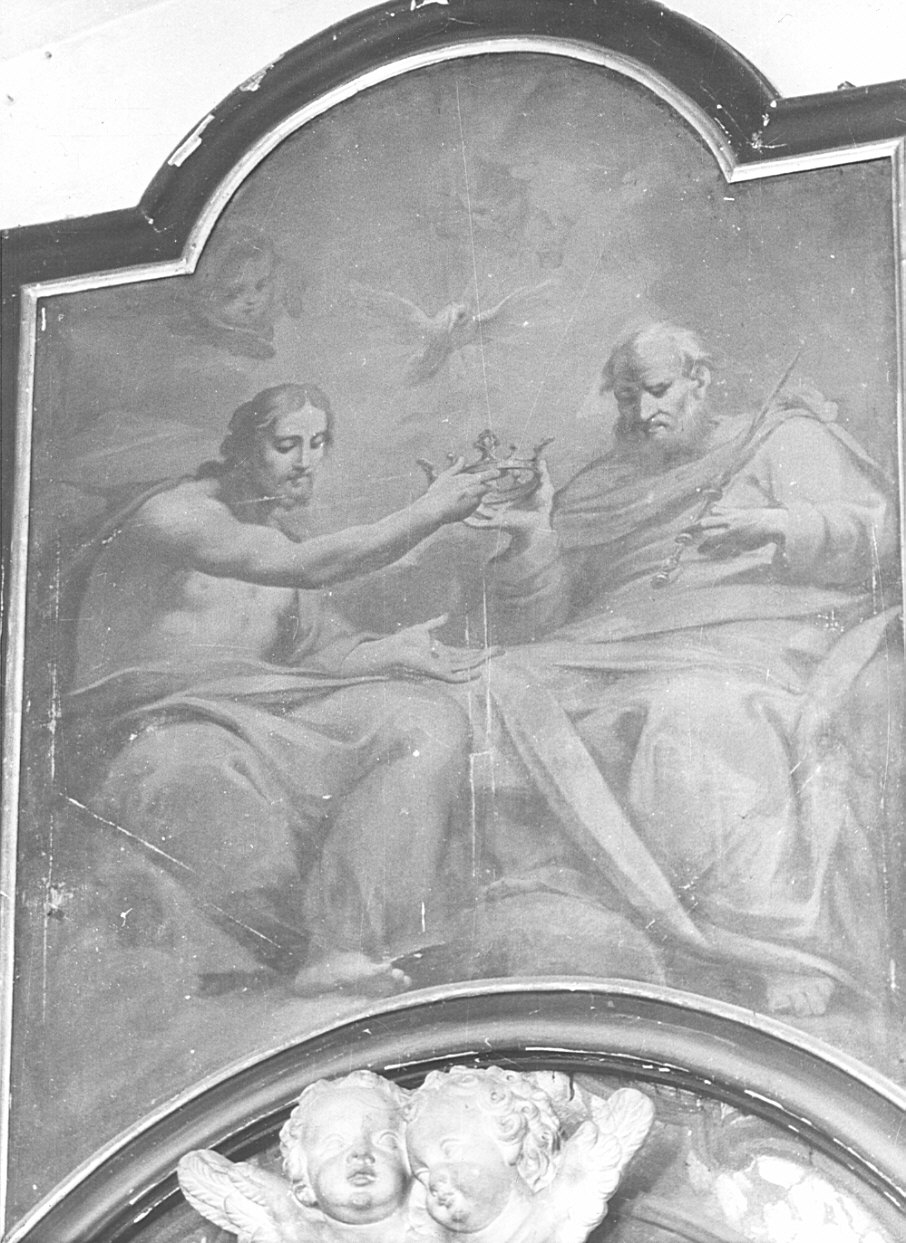 Trinità (dipinto, opera isolata) - ambito lombardo (fine/inizio secc. XVIII/ XIX)