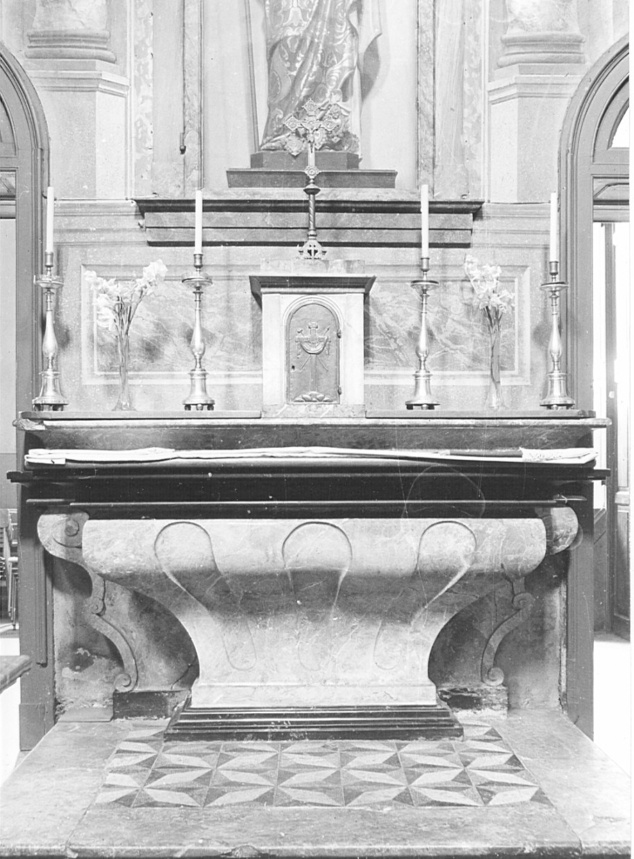 mensa d'altare, opera isolata - bottega lombarda (sec. XIX)