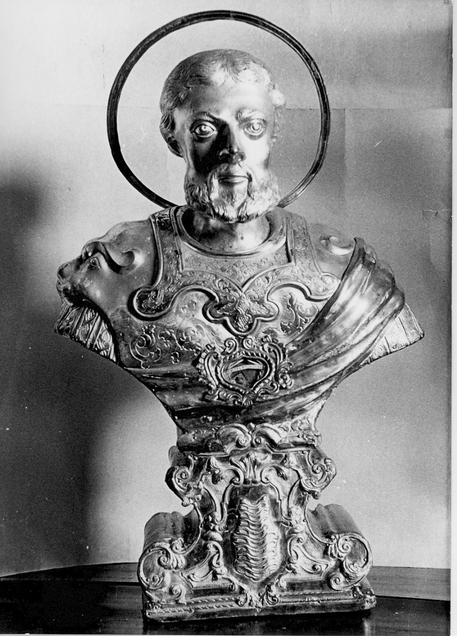 San Placido (reliquiario - a busto, opera isolata) - bottega lombarda (metà sec. XVIII)