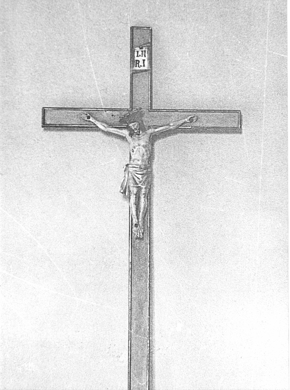 croce del pulpito, opera isolata - bottega lombarda (sec. XIX)