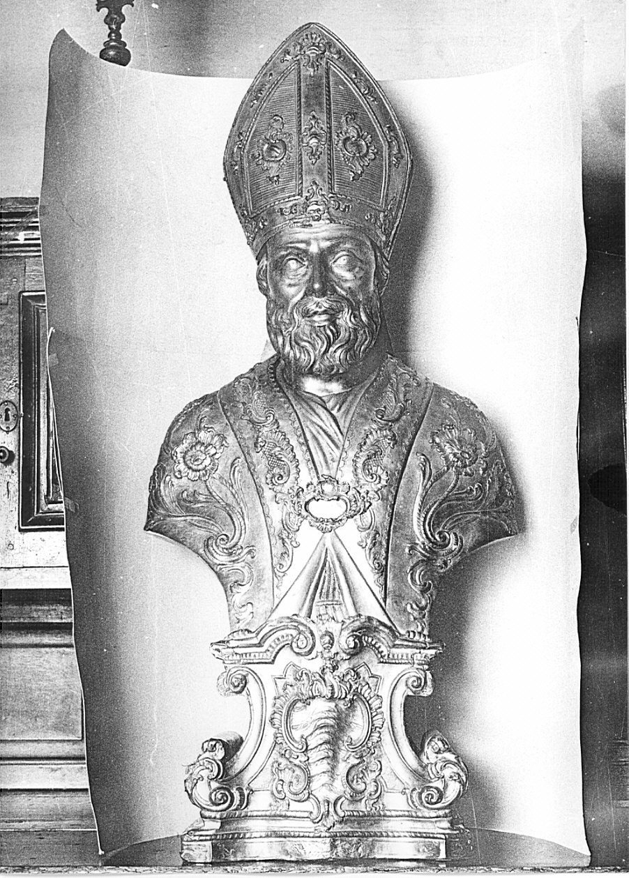 Santa Barnaba (reliquiario - a busto, opera isolata) - bottega lombarda (metà sec. XVIII)
