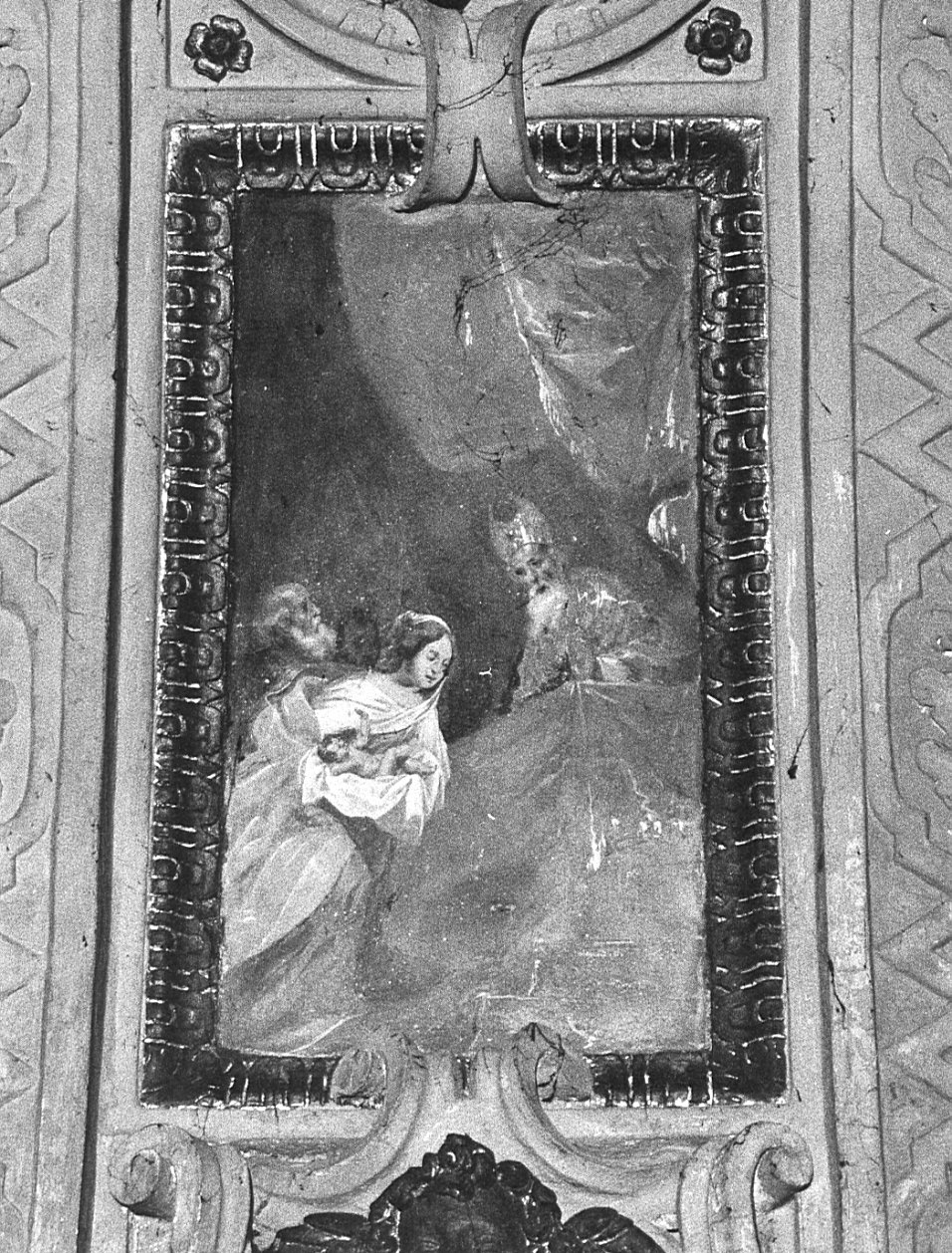 presentazione di Gesù al tempio (dipinto, elemento d'insieme) di Mazzucchelli Pier Francesco detto Morazzone (attribuito) (primo quarto sec. XVII)